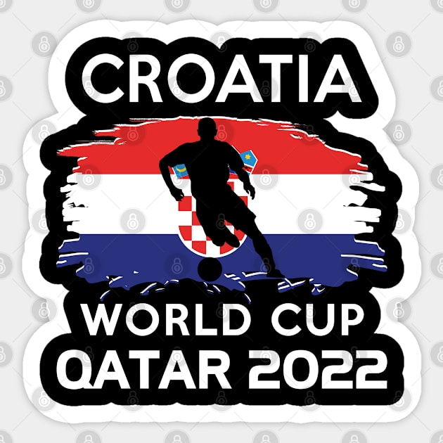 World Cup 2022 Croatia Team Sticker by adik